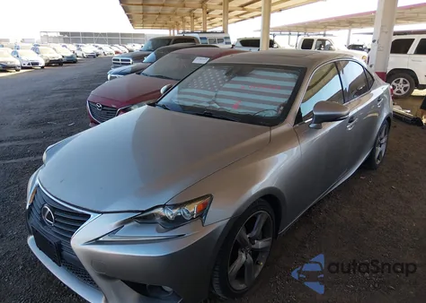 2014 Lexus Is 350 from USA, damaged, VIN JTHBE1D20E5007700